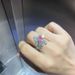 Small Niche Design, Full Diamond Opening Adjustable Ring, Women's High-end Feel, Inlaid With Zircon Ring Accessories,_ipsvogv.com