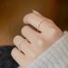 Ultra Fine Natural Freshwater Pearl Xiaomi Pearl Summer 2025 New Style, Fashionable And Gentle, Layered, Plain Ring,_ipsvogv.com
