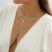 Jewelry Fashion Multi-layer Y-shaped Metal With Geometric Simplicity, Star Tassels, Niche Necklace For Women_ipsvogv.com