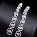 Cao Shi's Luxurious Fashionable French Style Earrings, Niche And Slimming Style, Long Women's Dresses, Banquet Earrings_ipsvogv.com