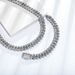 Diamond Shaped Cuban Chain Bracelet Full Of Zircon National Trend Street Hip Hop Trend 15mm Men's Gold Necklace Gold Australia_ipsvogv.com