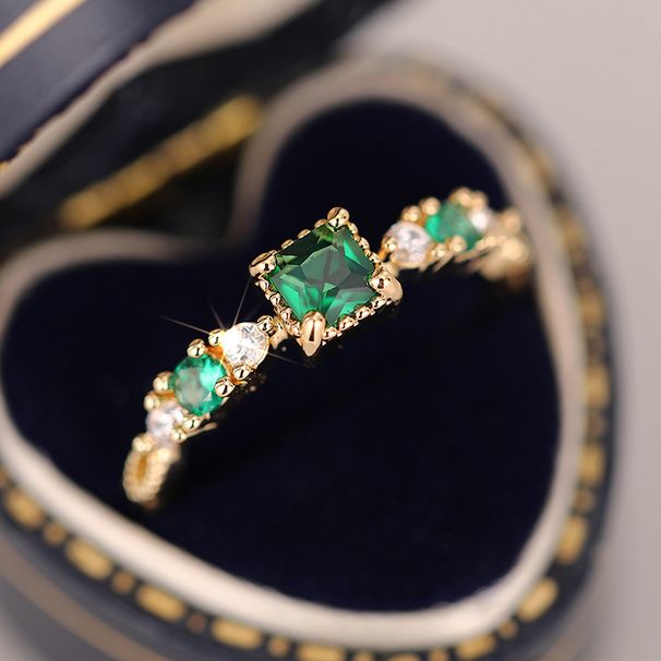 Cao Shi's Light Luxury Geometric For Women, Simple And Exquisite Fashion Ring, Fashionable Daily Single Ring_ipsvogv.com