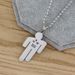 Rap Singer Billie Ellie Stainless Hip-hop Steel Round Bead Necklace Pendant_ipsvogv.com
