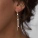 Women’s Jewelry Set Fashion Real Gold Brass Electroplating Fashion Long Tassel Earrings Inlaid With Zircon Ladies Luxury Earrings_ipsvogv.com