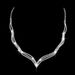 Bridal Jewelry Exquisite Fashion OL Claw Chain Rhinestone Fox Tail Necklace Earring Set 472_ipsvogv.com