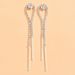 Unisex Hot Selling Jewelry Tassel Women's Silver Crystal Stone Pendant Earrings Earrings Fairy_ipsvogv.com