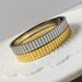 Women’s Jewelry Set Fashion 8mm Stainless Steel Gold Steel Leather Belt Watch Strap Bracelet Hot Selling High Polished Striped Watch Strap Bracelet_ipsvogv.com