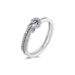 Women’s Jewelry Set Fashion Light Luxury Niche Temperament Versatile Fashion Ring Elegant Knotted Diamond Ring Ladies Ring_ipsvogv.com