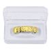 New Hot Selling Hip Hop Gold Braces With Flowers, Big Gold Teeth, Two Color Gold Teeth_ipsvogv.com