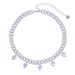 Jewelry & Accessories Cuban Chain 32+10 Extension Chain Women's Hip Hop New Necklace Inlaid With Heart Shaped White Powder Stone Pendant_ipsvogv.com