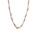 Colored Beaded Necklace Female Retro Niche Autumn And Winter Dopamine Colored Natural Stone Clavicle Chain Necklace_ipsvogv.com