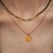 Women's Jewelry Retro Double Layered Devil's Eye Snake Bone Necklace Light Luxury High End Design Versatile Clavicle Chain_ipsvogv.com