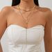 Cross-border Hip-hop Ins Diamond-encrusted Cross Pendant Long Necklace, Personalized Stacked Star Chain Fringed Necklace_ipsvogv.com