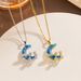 New Starry Sky Moo Necklace With Female Outlier Desig Istagram High Grade Ad Versatile Titaium Steel Lock Boe_ipsvogv.com