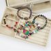 Bohemian Stacking Style Natural Stone Crystal Bud Gravel Multi String Bracelet_ipsvogv.com