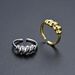Women’s Jewelry Set Fashion Open Ring Female Creative Simple Bread Wrapped Croissant Design Ring Ins Cold_ipsvogv.com