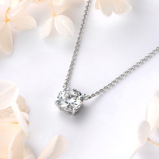 Women’s Jewelry Set Fashion fashion four claw necklace for women hot selling, versatile high grade clavicle chain two piece set_ipsvogv.com