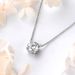 Women’s Jewelry Set Fashion fashion four claw necklace for women hot selling, versatile high grade clavicle chain two piece set_ipsvogv.com