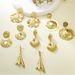 Gold Exaggerated Irregular Pleated High-end Fashion Women's Earrings_ipsvogv.com