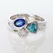 New Personalized And Beautiful Irregular Tricolor Stone Ring_ipsvogv.com
