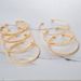Retro Personality Exaggerated Wide Bracelet Gold Glossy Multi Element Bracelet Set Bracelet_ipsvogv.com