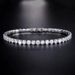 Fashionable Minimalist New Row Of Sparkling Zircon Bracelets, Hip-hop Tennis And Bracelets_ipsvogv.com