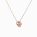 Hot Selling Pure Silver High-end Diamond Inlaid Double Ring Necklace, Light Luxury, Niche Design, Collarbone Chain,_ipsvogv.com