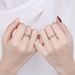 Circular New Couple Watch Chain Geometric Hollow Pair For Men And Women Wave Dot Instagram Personalized Simple Open Ring_ipsvogv.com
