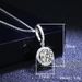 Cao Shi French Celebrity Circle Necklace Advanced Simple Full Diamond Women's Pendant Collar Chain (Including Chain)_ipsvogv.com