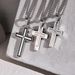 Men's Jewelry Cross Pendant Necklace Steel Fashion Accessories_ipsvogv.com
