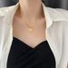 Lucky Grass Pendant With Niche Design, High-end Titanium Steel Necklace That Does Not Fade, 2023 Spring New Item_ipsvogv.com