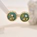 Fashionable and luxurious w's with personalized pearl inlay, niche flower design, earrings, versatile earrings for_ipsvogv.com