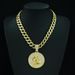 hop GEMINI Disc Pendant Represents Agile Thinking Gemini Hip Hop Necklace_ipsvogv.com