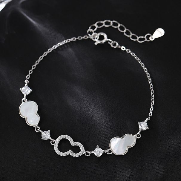Jin Hongyu Gourd Women's Pure Silver Autumn And Winter Item, Light Luxury, High-end Temperament, Beimu Bracelet, New_ipsvogv.com