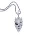 Men's Hip Hop Skull Pendant Necklace - Trendy Gothic Style Jewelry With Rope Chain In Silver, Gold, Rose Gold Necklace Jewelry_ipsvogv.com