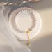 Pure Silver Fu Brand Pearl Bracelet, Xia Ins Niche Design, Best Friend Jewelry, Women's Light Luxury Jewelry_ipsvogv.com
