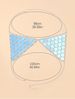 Acrylic Sequined Blue Breast Chain Casual Party Wear Waist Chain_ipsvogv.com