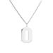 stainless steel trend Arabic numerals titanium steel non fading jewelry high end niche autumn and winter necklace_ipsvogv.com