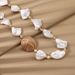 Luxury And High-end Natural Shell Agate Stone Bead For Women, Niche Internet Celebrity Necklace Accessories_ipsvogv.com