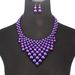 Jewelry straight pearl woven Collar necklace with multiple layers of collarbone chain 9580_ipsvogv.com
