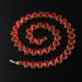 New hip-hop chain, red skull full diamond necklace, luxurious and fashionable rock sugar necklace_ipsvogv.com