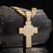New hip-hop cross necklace with hiphop alloy full diamond cross pendant_ipsvogv.com