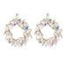 Big earrings horse eye glass diamond luxury earrings female temperament fashion jewelry_ipsvogv.com