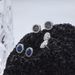 Full Of Diamond Crystal Cluster Stone Earrings, Unique Design Men, Titanium Steel Color Resistant Personalized,_ipsvogv.com