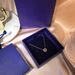 Purple Crystal Beating Heart Necklace Female Element Clavicle Necklace Female_ipsvogv.com