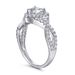 Women's Jewelry Accessories S925 Silver Ring Fashion Zircon Love Silver Ring_ipsvogv.com