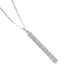 Women's Jewelry Set Fashion S925 Sterling Silver Popular Row Diamond Earrings Simple Micro Inlaid Moissanite Necklace Earrings Set_ipsvogv.com