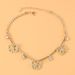 Fashion Necklace Alloy Diamond Butterfly Pendant Necklace Punk Style Claw Chain Necklace_ipsvogv.com