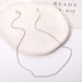 New Personalized Fashionable And Minimalist Thin Snake Bone Chain Necklace Ornament_ipsvogv.com