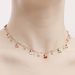ins Colorful Drip Cherry Zircon Pendant Necklace Female Spice Choker Explosive Item Necklace_ipsvogv.com